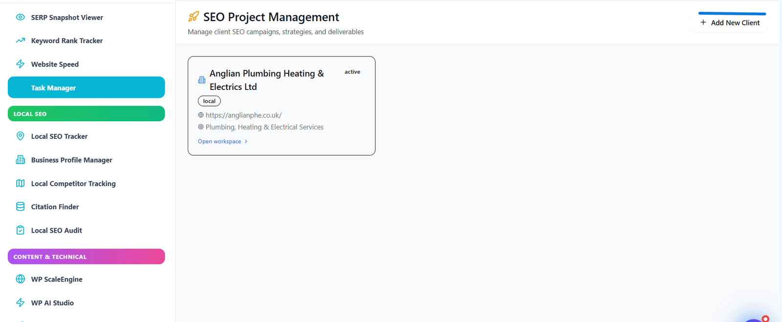 add client