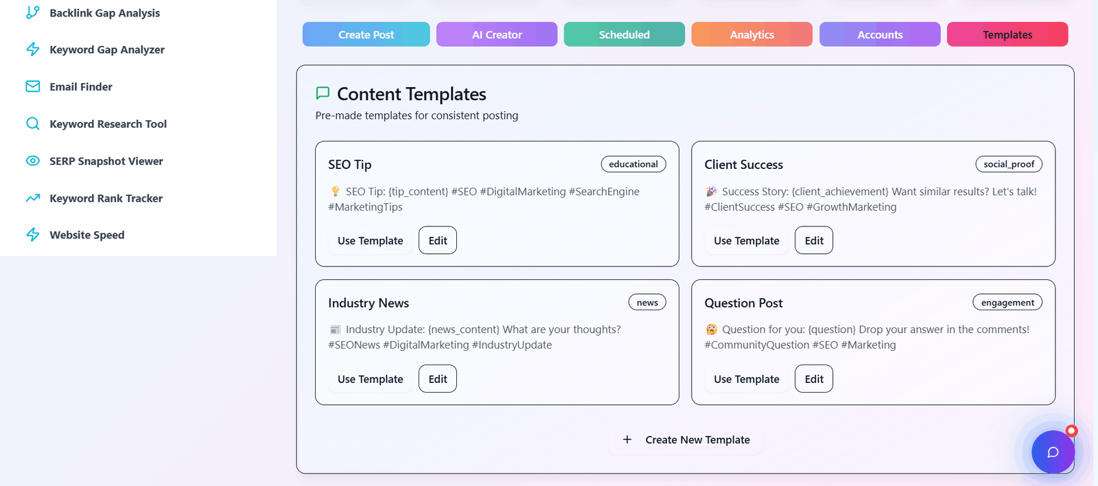 templates