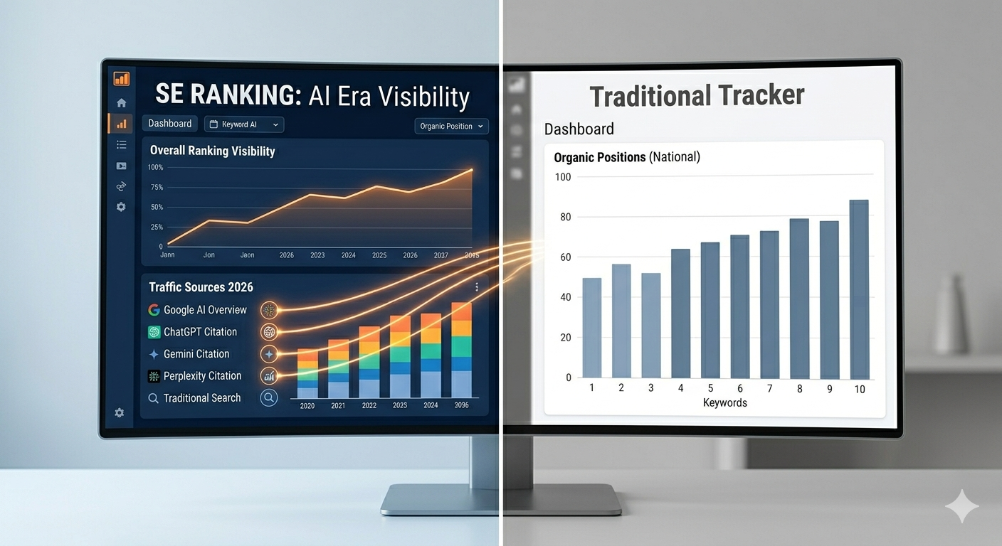 SEranking and other rank tracking tools
