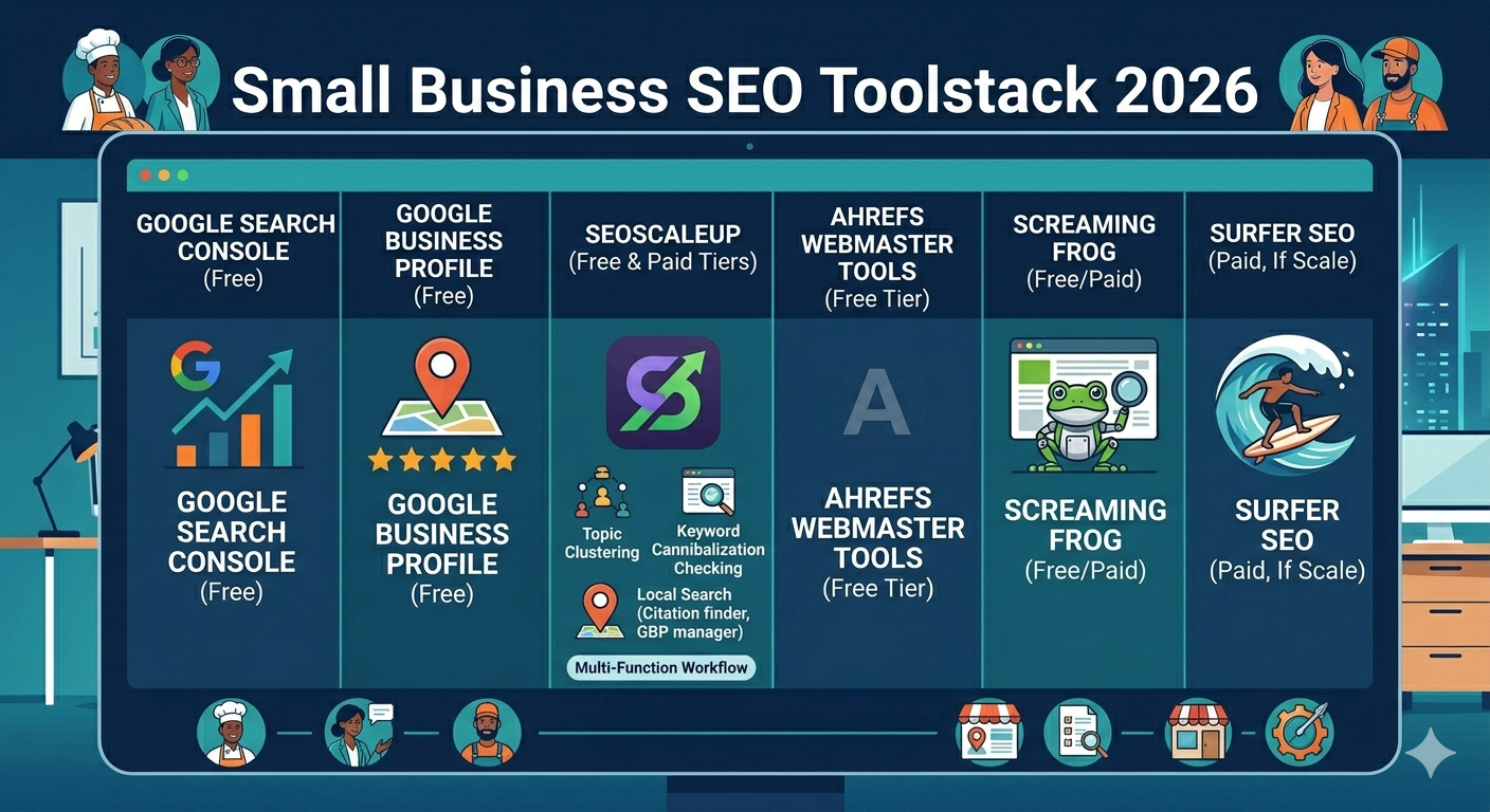 best seo tools for small business 2026