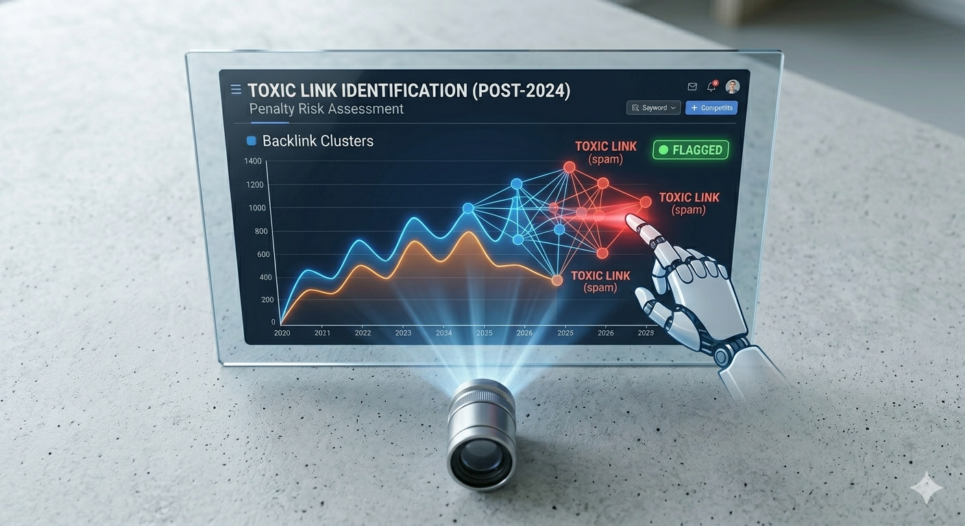 toxic link identification in a tool